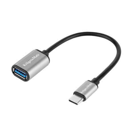 Adapter gniazdo USB 3.0 A - wtyk USB typu C OTG Kruger&Matz Basic Adapter gniazdo USB 3.0 A - wtyk USB typu C OTG Kruger&Matz Basic