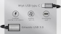 Adapter gniazdo USB 3.0 A - wtyk USB typu C OTG Kruger&Matz Basic Adapter gniazdo USB 3.0 A - wtyk USB typu C OTG Kruger&Matz Basic