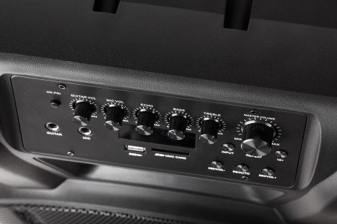 Aktywna kolumna głośnikowa (z 2 mikrofonami bezprzewodowymi UHF, SD, Bluetooth, FM, USB) 40 Watt Aktywna kolumna głośnikowa (z 2 mikrofonami bezprzewodowymi UHF, SD, Bluetooth, FM, USB) 40 Watt