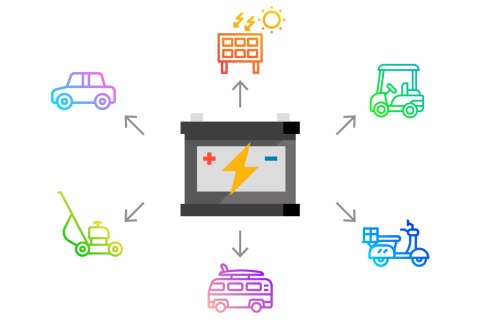 Akumulator żelowy VIPOW 6V 1.3Ah Akumulator żelowy VIPOW 6V 1.3Ah