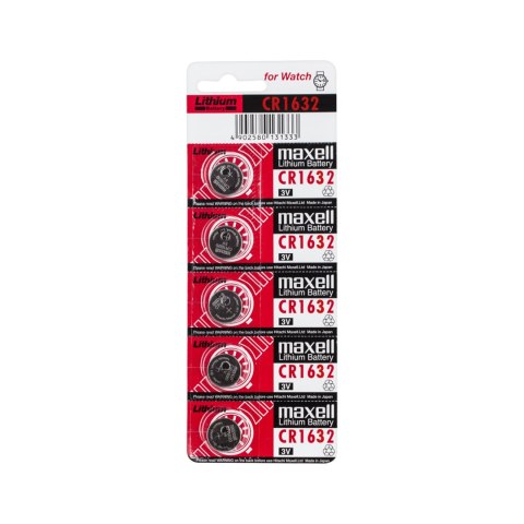 Bateria MAXELL CR1632 5szt./bl. Bateria MAXELL CR1632 5szt./bl.
