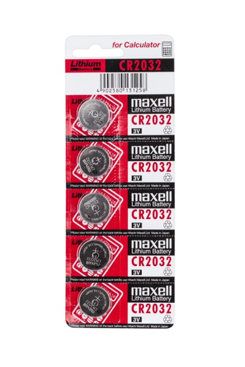 Bateria MAXELL CR2032 5szt./blist. Bateria MAXELL CR2032 5szt./blist.