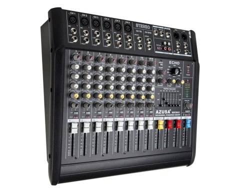 Mikser PMQ-2110+wzm. 2x250W 10 kanałów Mikser PMQ-2110+wzm. 2x250W 10 kanałów