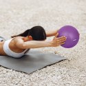 Mini piłka gimnastyczna do pilates rehabilitacyjna 25cm, kolor fioletowy, REBEL ACTIVE Mini piłka gimnastyczna do pilates rehabilitacyjna 25cm, kolor fioletowy, REBEL ACTIVE