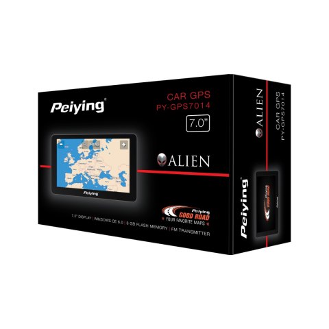 Nawigacja GPS Peiying Alien PY-GPS7014 + Mapa EU Nawigacja GPS Peiying Alien PY-GPS7014 + Mapa EU