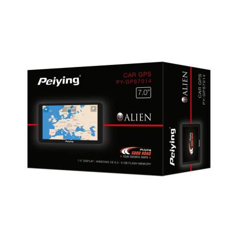 Nawigacja GPS Peiying Alien PY-GPS7014 + Mapa EU Nawigacja GPS Peiying Alien PY-GPS7014 + Mapa EU