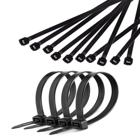 Opaska zaciskowa 9,0 mm/75 cm czarna Cabletech 10szt. Opaska zaciskowa 9,0 mm/75 cm czarna Cabletech 10szt.