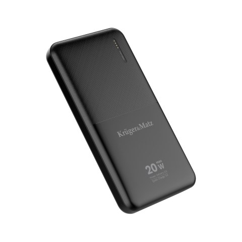 POWER BANK Kruger&Matz 10000 mAh Li-pol z funkcją QC oraz PD POWER BANK Kruger&Matz 10000 mAh Li-pol z funkcją QC oraz PD