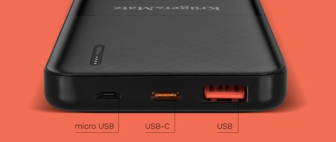 POWER BANK Kruger&Matz 10000 mAh Li-pol z funkcją QC oraz PD POWER BANK Kruger&Matz 10000 mAh Li-pol z funkcją QC oraz PD