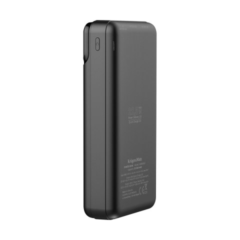 POWER BANK Kruger&Matz 20000 mAh Li-pol z funkcją QC oraz PD POWER BANK Kruger&Matz 20000 mAh Li-pol z funkcją QC oraz PD