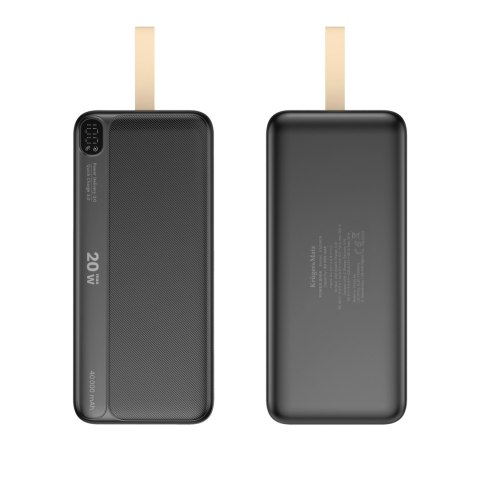 POWER BANK Kruger&Matz 40000 mAh Li-ion z funkcją QC oraz PD POWER BANK Kruger&Matz 40000 mAh Li-ion z funkcją QC oraz PD
