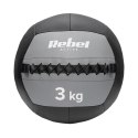 Piłka lekarska do ćwiczeń 3 kg REBEL ACTIVE Piłka lekarska do ćwiczeń 3 kg REBEL ACTIVE