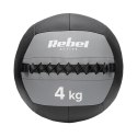Piłka lekarska do ćwiczeń 4 kg REBEL ACTIVE Piłka lekarska do ćwiczeń 4 kg REBEL ACTIVE