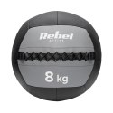 Piłka lekarska do ćwiczeń 8 kg REBEL ACTIVE Piłka lekarska do ćwiczeń 8 kg REBEL ACTIVE
