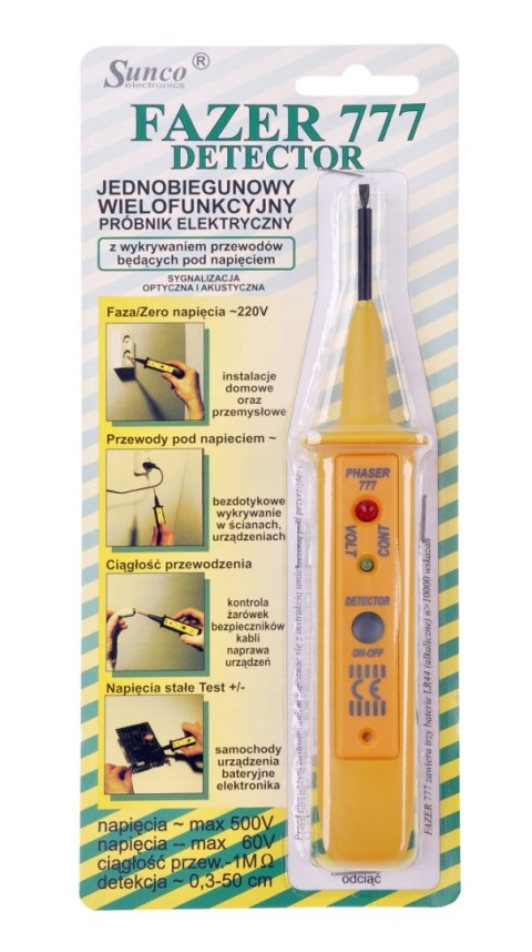 Próbnik elektryczny Fazer 777 Detector Próbnik elektryczny Fazer 777 Detector