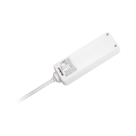 Przedłużacz biały Rebel 3 gniazda, kabel 3m (3x1,5mm), bez przełącznika Przedłużacz biały Rebel 3 gniazda, kabel 3m (3x1,5mm), bez przełącznika