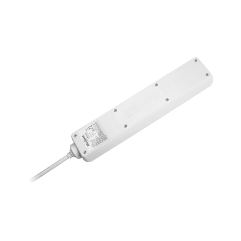 Przedłużacz sieciowy Rebel 5 gniazd z przełacznikiem , 5m (1,5mm) Przedłużacz sieciowy Rebel 5 gniazd z przełacznikiem , 5m (1,5mm)