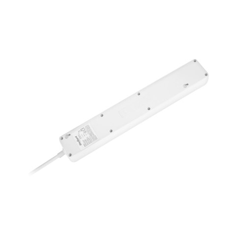 Przedłużacz sieciowy Rebel 5 gniazd + 2 gniazda USB z wyłacznikiem - 5m Przedłużacz sieciowy Rebel 5 gniazd + 2 gniazda USB z wyłacznikiem - 5m