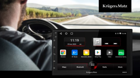 Radio Samochodowe Kruger&Matz KM2010 CarPlay/AndroidAuto Radio Samochodowe Kruger&Matz KM2010 CarPlay/AndroidAuto
