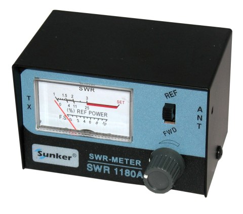 Reflektometr SUNKER URZ0513 (SWR-1180A) Reflektometr SUNKER URZ0513 (SWR-1180A)
