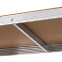 Regał metalowy magazynowy 180x90x40 srebrny Rebel Regał metalowy magazynowy 180x90x40 srebrny Rebel