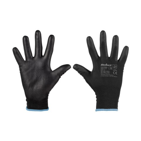 Rękawice robocze poliuretanowe CS-P002 r.9 M (12kpl.) Rękawice robocze poliuretanowe CS-P002 r.9 M (12kpl.)