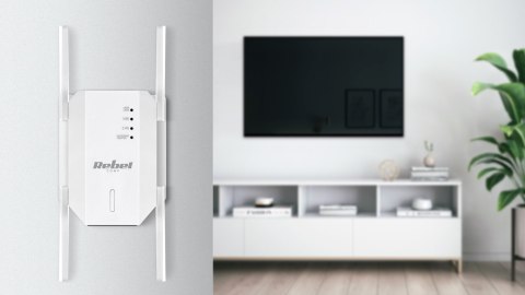 Repeater - wzmacniacz sieci bezprzewodowej 2.4+5 GHz Rebel Repeater - wzmacniacz sieci bezprzewodowej 2.4+5 GHz Rebel