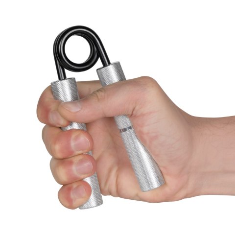 Ściskacz do ćwiczenia rąk, metalowy 68kg, REBEL ACTIVE Ściskacz do ćwiczenia rąk, metalowy 68kg, REBEL ACTIVE