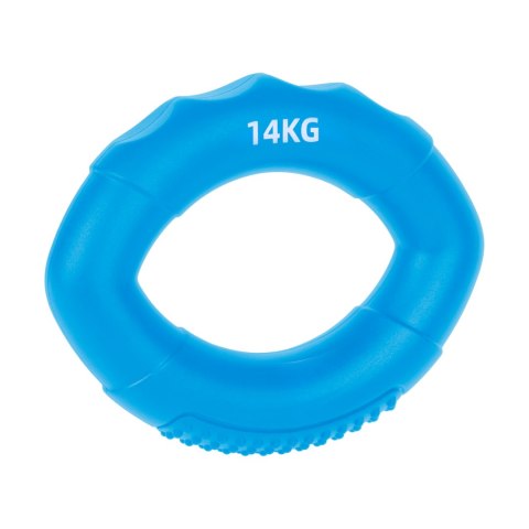 Silikonowy ściskacz do rehabilitacji rąk, 0 - 14 kg , niebieski , REBEL ACTIVE Silikonowy ściskacz do rehabilitacji rąk, 0 - 14 kg , niebieski , REBEL ACTIVE