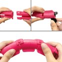 Smart Hula Hop odchudzające koło z wypustkami i obciążeniem 50cm, różowe, REBEL ACTIVE Smart Hula Hop odchudzające koło z wypustkami i obciążeniem 50cm, różowe, REBEL ACTIVE