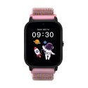 Smartwatch Garett Kids Tech 4G różowy velcro Smartwatch Garett Kids Tech 4G różowy velcro