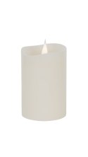 Świeca woskowa LED mała ivory Świeca woskowa LED mała ivory