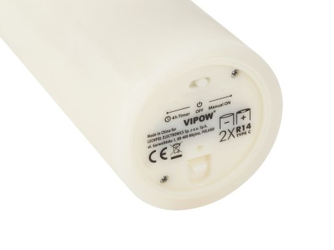 Świeca woskowa LED mała ivory Świeca woskowa LED mała ivory