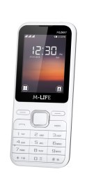 Telefon GSM M-Life ML697 biały Telefon GSM M-Life ML697 biały