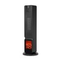 Terrmowentylator kolumnowy PTC Teesa z imitacją kominka (800/2000W) Terrmowentylator kolumnowy PTC Teesa z imitacją kominka (800/2000W)
