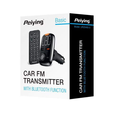 Transmiter samochodowy z funkcją Bluetooth (2x gniazda USB) Transmiter samochodowy z funkcją Bluetooth (2x gniazda USB)
