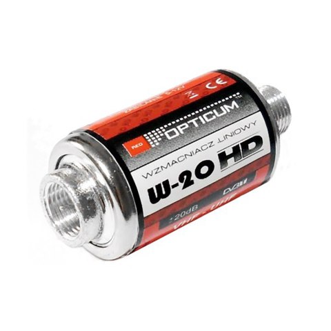Wzmacniacz OPTICUM AX W-20 20dB 5V-12V Wzmacniacz OPTICUM AX W-20 20dB 5V-12V