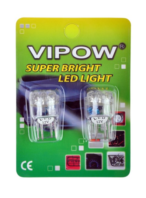 Żarówka samochodowa 12V T20 - WG 9 LED/1157 biała/blister - 2 szt Żarówka samochodowa 12V T20 - WG 9 LED/1157 biała/blister - 2 szt