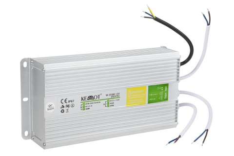 Zasilacz do sznura diodowego W-250W-12V IP67 Zasilacz do sznura diodowego W-250W-12V IP67