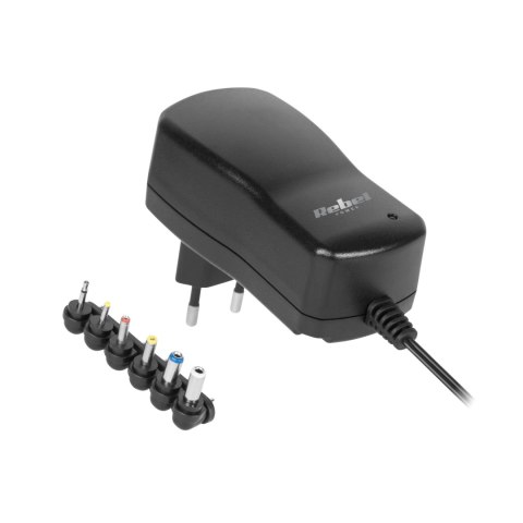 Zasilacz impulsowy stabilizowany z regulacją Rebel 12V 1500mA Zasilacz impulsowy stabilizowany z regulacją Rebel 12V 1500mA