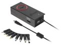 Zasilacz uniwersalny Quer 8 końcówek, USB 90 W / 15-24 V Zasilacz uniwersalny Quer 8 końcówek, USB 90 W / 15-24 V