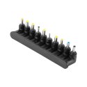 Zasilacz uniwersalny Rebel 10 końcówek 45 W 12-19.5 V automatyczny Zasilacz uniwersalny Rebel 10 końcówek 45 W 12-19.5 V automatyczny