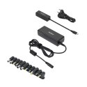 Zasilacz uniwersalny Rebel 12 końcówek 90 W 15-20 V automatyczny z funkcją Power Delivery Zasilacz uniwersalny Rebel 12 końcówek 90 W 15-20 V automatyczny z funkcją Power Delivery