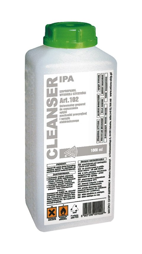 Cleanser IPA 1l. MICROCHIP ART.102 Cleanser IPA 1l. MICROCHIP ART.102