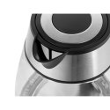 Czajnik elektryczny TEESA, szklany + inox, 2000 W, czarny, 1,7 L Czajnik elektryczny TEESA, szklany + inox, 2000 W, czarny, 1,7 L