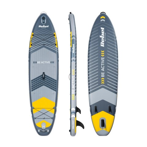 Deska SUP REBEL ACTIVE RBA-4507 - szara Deska SUP REBEL ACTIVE RBA-4507 - szara