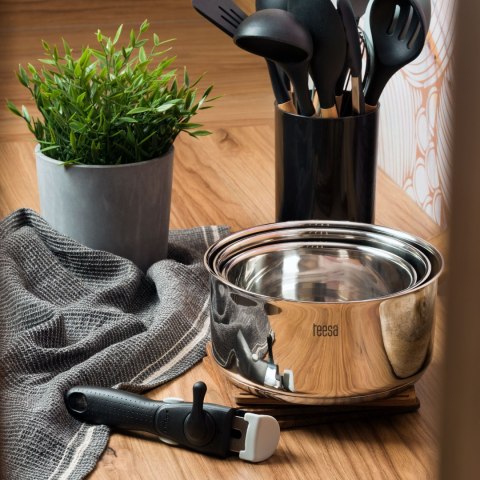 Zestaw garnków z odłączaną rączką TEESA COOK EXPERT SINGLE HAND Zestaw garnków z odłączaną rączką TEESA COOK EXPERT SINGLE HAND