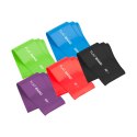 Zestaw gum do ćwiczeń TPE 2m - Long Band Ls-1, 1,5-11,5 kg, 5 gum, REBEL ACTIVE Zestaw gum do ćwiczeń TPE 2m - Long Band Ls-1, 1,5-11,5 kg, 5 gum, REBEL ACTIVE