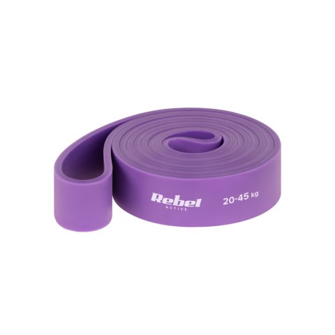 Zestaw gum do ćwiczeń TPE - Power Band PTs-1, 4-55 kg, 5 gum TPE, REBEL ACTIVE Zestaw gum do ćwiczeń TPE - Power Band PTs-1, 4-55 kg, 5 gum TPE, REBEL ACTIVE