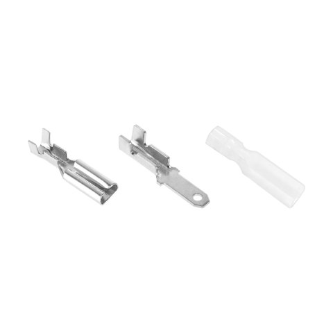 Zestaw konektorów 2,8mm+koszulki 200szt.E5938 Zestaw konektorów 2,8mm+koszulki 200szt.E5938